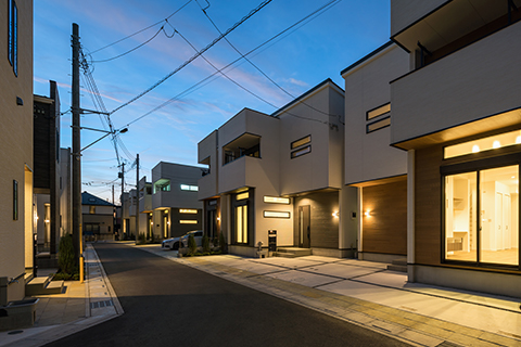 住む人のことを考えた「暮らしやすい」街並み