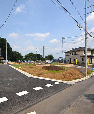 土地の仕入れと造成